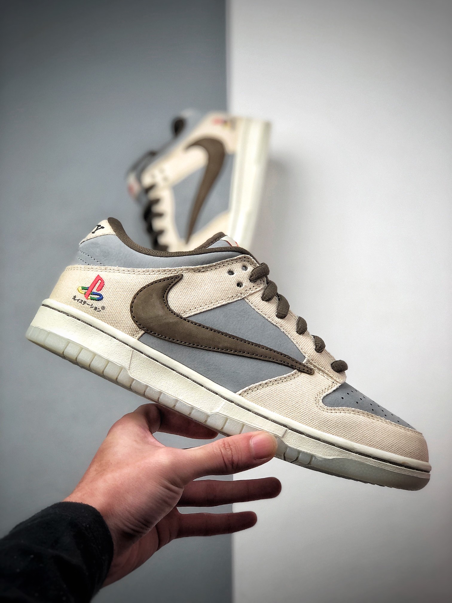 320 Travis Scott x Playstation x SB Dunk Low 三方联名滑板鞋低帮 CU1726-800