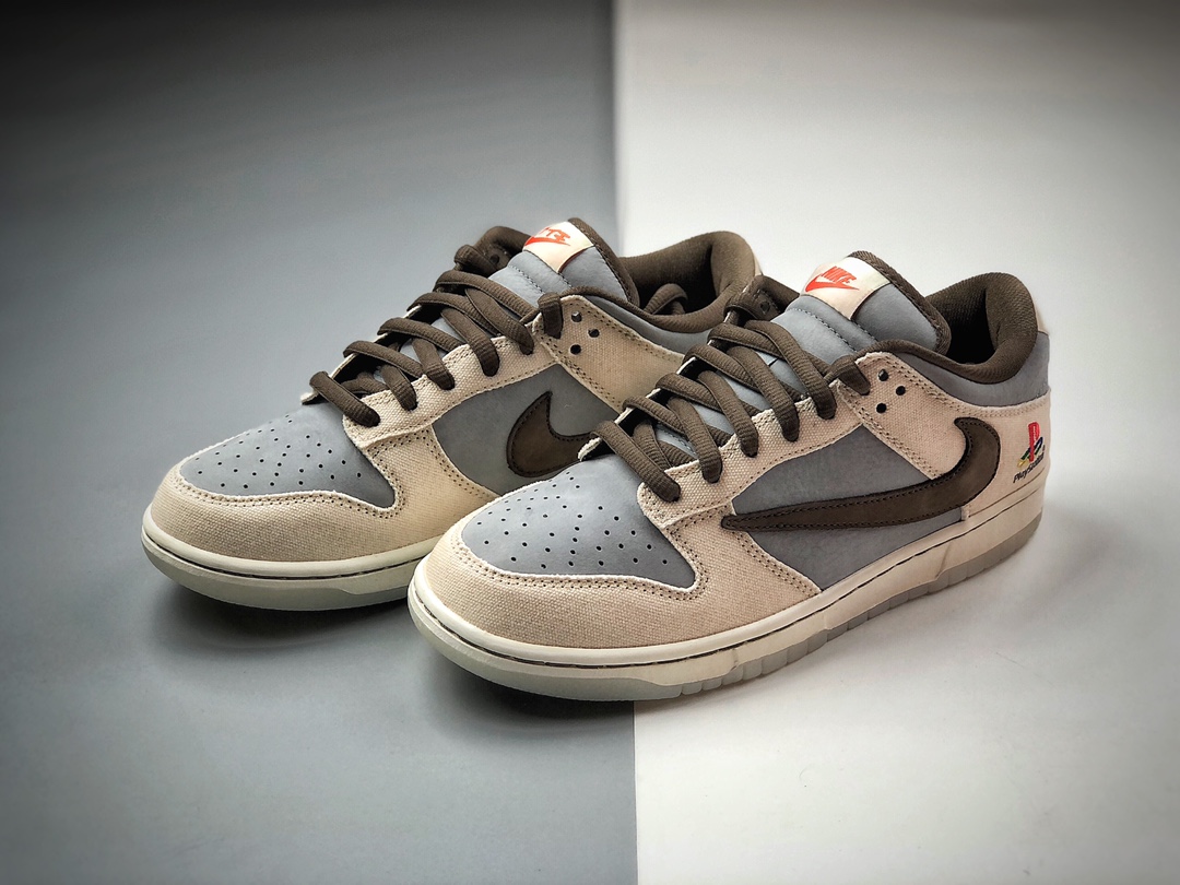 320 Travis Scott x Playstation x SB Dunk Low 三方联名滑板鞋低帮 CU1726-800
