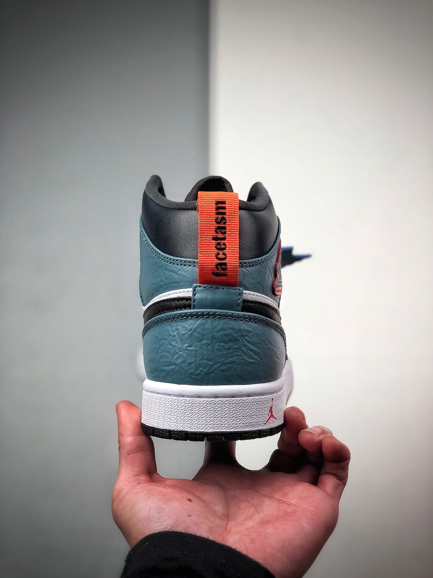280  FaceTasm x Air Jordan 1 Mid Fearless富士蓝 CU2802-100