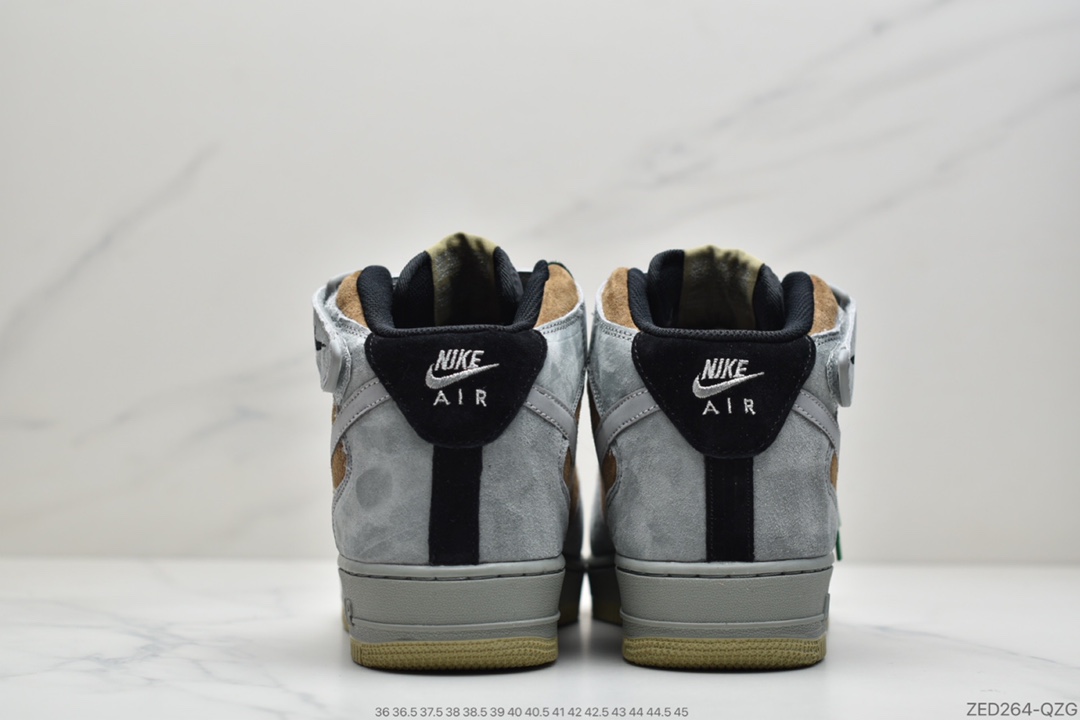 250 公司级Air Force1' 07 棕绿麂皮原楦头原纸板 打造纯正空军一号CQ5059-103