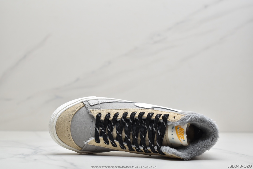200 公司级Nike Blazer Mid '1977 Vintage WE经典开拓者高帮百搭休闲运动板鞋Nike Blazer通过配色和材质的变换DC5269=033