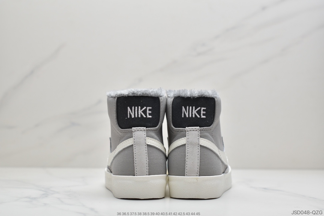 200 公司级Nike Blazer Mid '1977 Vintage WE经典开拓者高帮百搭休闲运动板鞋Nike Blazer通过配色和材质的变换DC5269=033