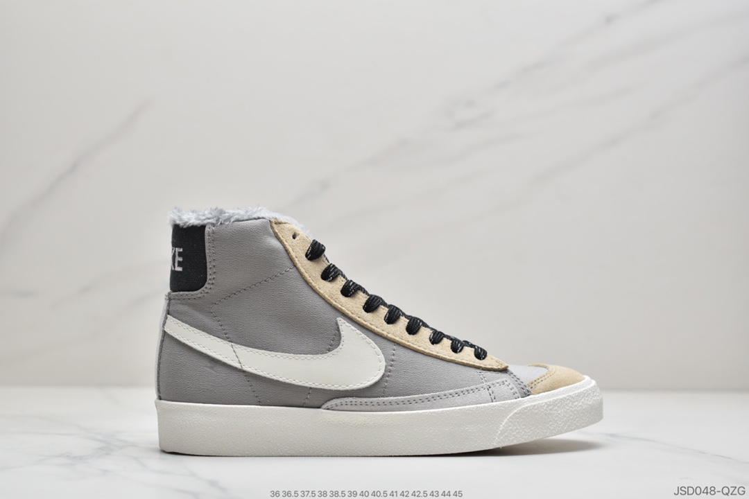 200 公司级Nike Blazer Mid '1977 Vintage WE经典开拓者高帮百搭休闲运动板鞋Nike Blazer通过配色和材质的变换DC5269=033