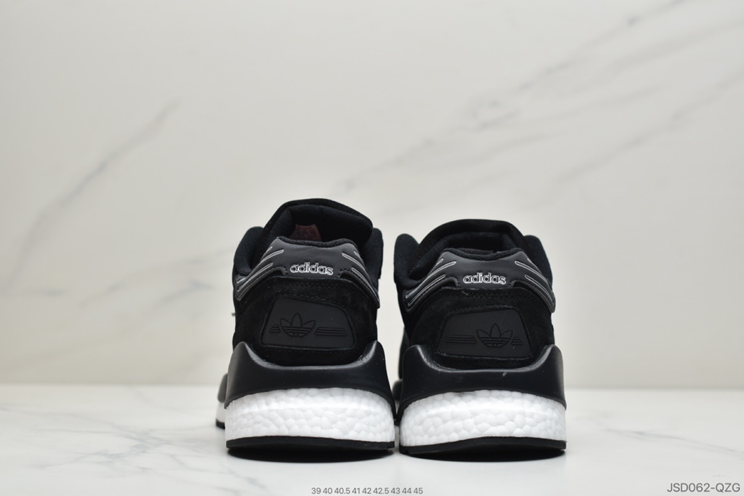 200 公司级2020秋冬新品，阿迪达斯Adidas Originals ZX930 x EQT 灰红 联乘街头休闲运动慢跑鞋G26550