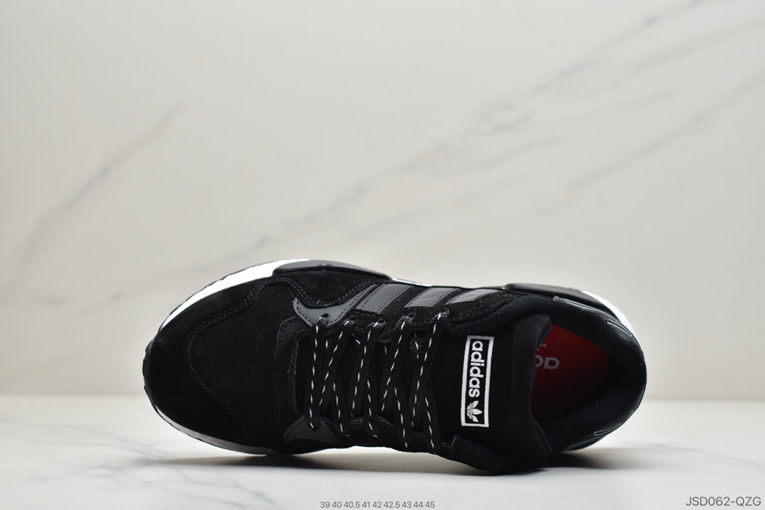 200 公司级2020秋冬新品，阿迪达斯Adidas Originals ZX930 x EQT 灰红 联乘街头休闲运动慢跑鞋G26550