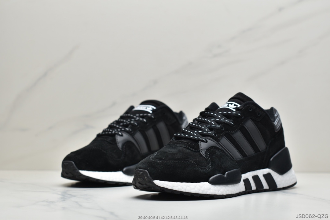 200 公司级2020秋冬新品，阿迪达斯Adidas Originals ZX930 x EQT 灰红 联乘街头休闲运动慢跑鞋G26550