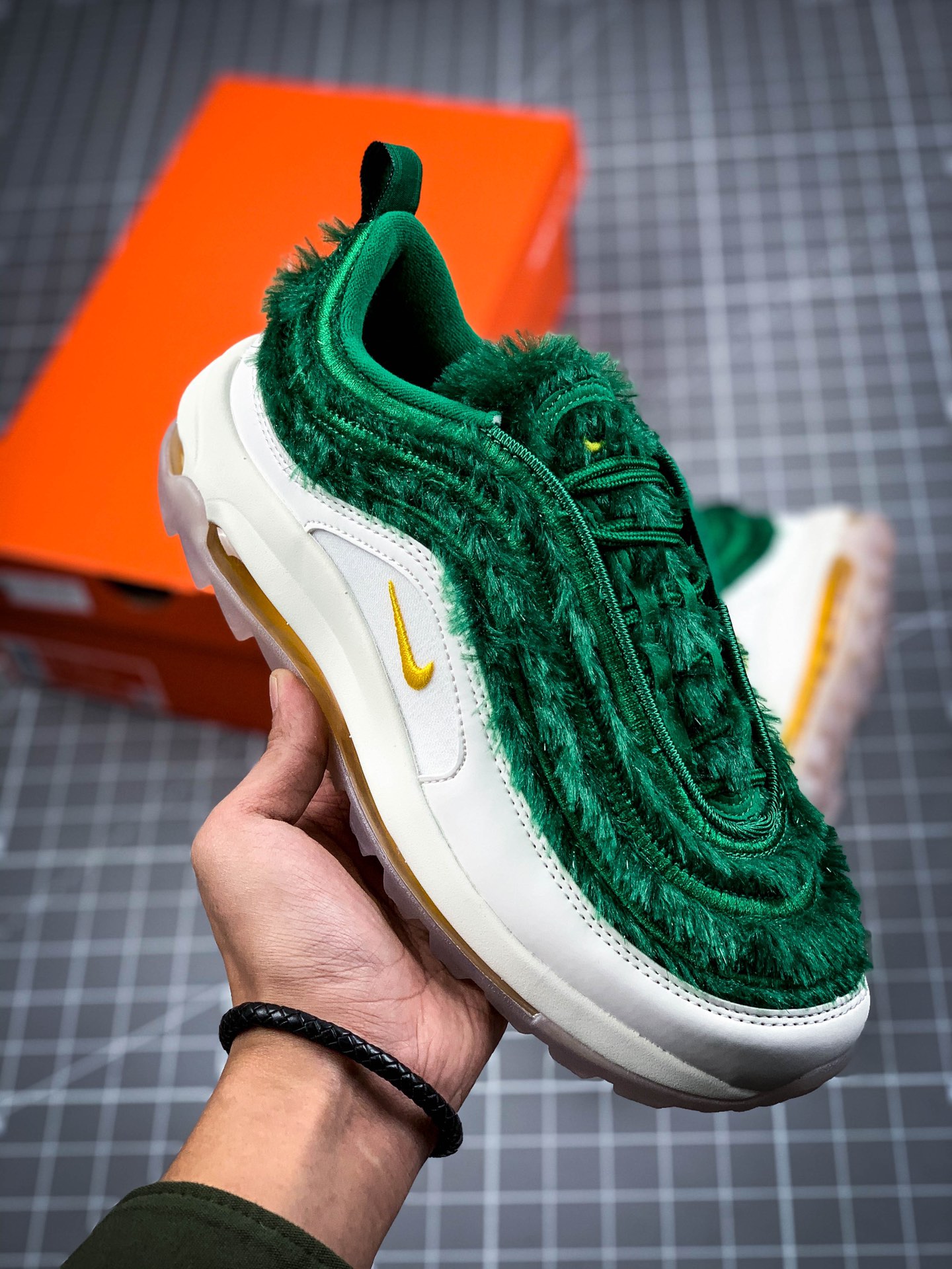 260 NK Air Max 97 G NRG  高尔夫 子弹全掌气垫复古运动休闲鞋CK4437-100