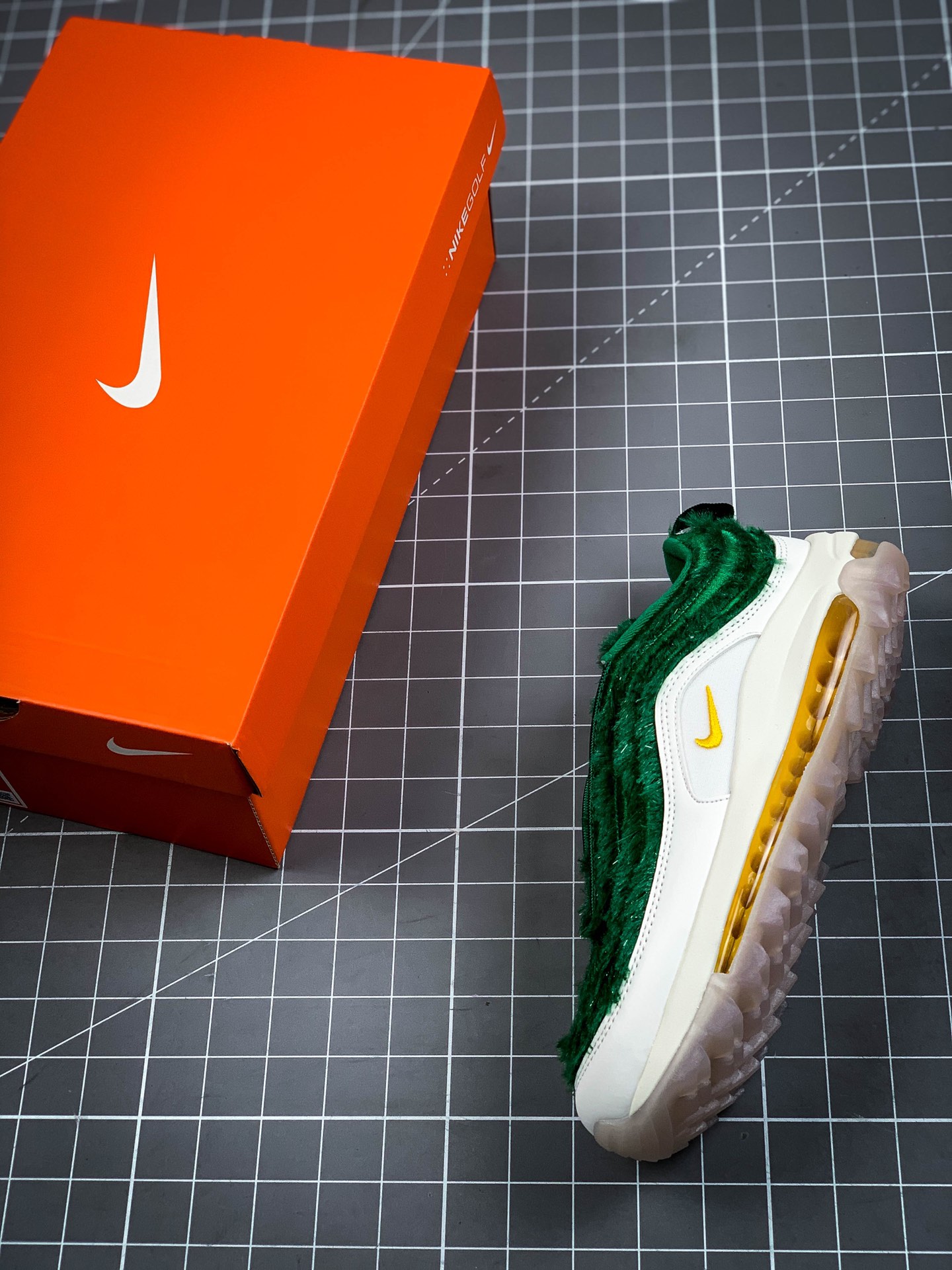 260 NK Air Max 97 G NRG  高尔夫 子弹全掌气垫复古运动休闲鞋CK4437-100