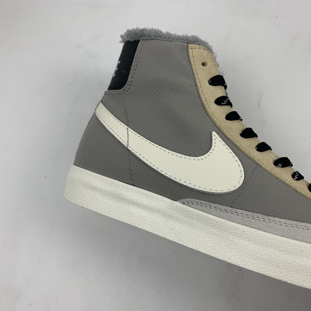 200 Nk Blazer Mid '77 VNTG SE 灰拼接 经典开拓者中帮百搭休闲运动板鞋 DC5269-033