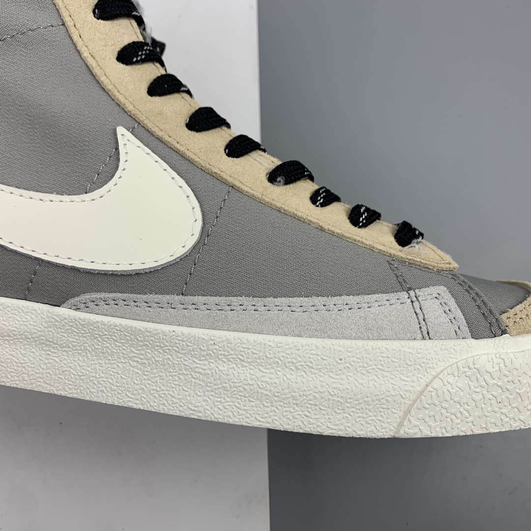 200 Nk Blazer Mid '77 VNTG SE 灰拼接 经典开拓者中帮百搭休闲运动板鞋 DC5269-033