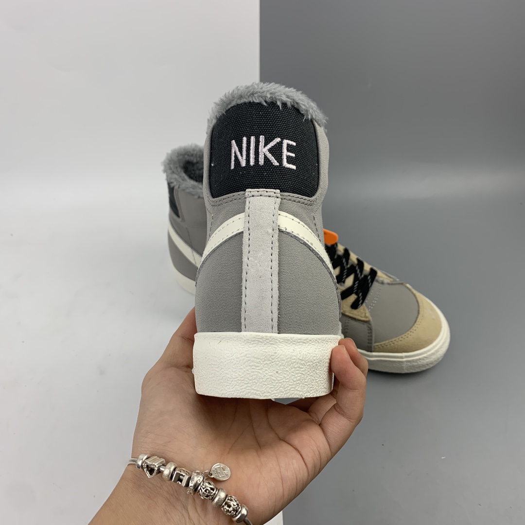 200 Nk Blazer Mid '77 VNTG SE 灰拼接 经典开拓者中帮百搭休闲运动板鞋 DC5269-033