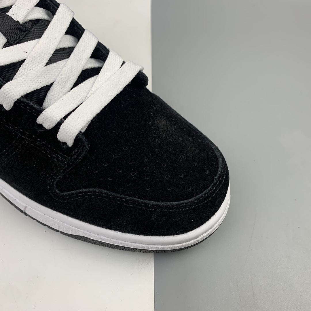 260 Nk SB Zoom Dunk Low GS “雪地黑白”扣篮系列低帮休闲运动滑板板鞋 310569-020