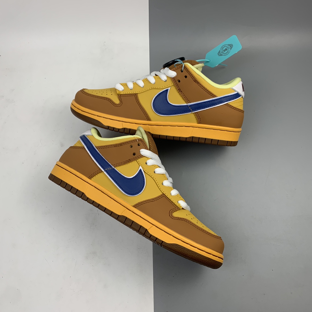 260 Nk  Dunk Low ” Newcastle Brown Ale ” 超限量配色 纽斯卡尔 扣篮系列低帮休闲运动滑板板鞋 313170-741
