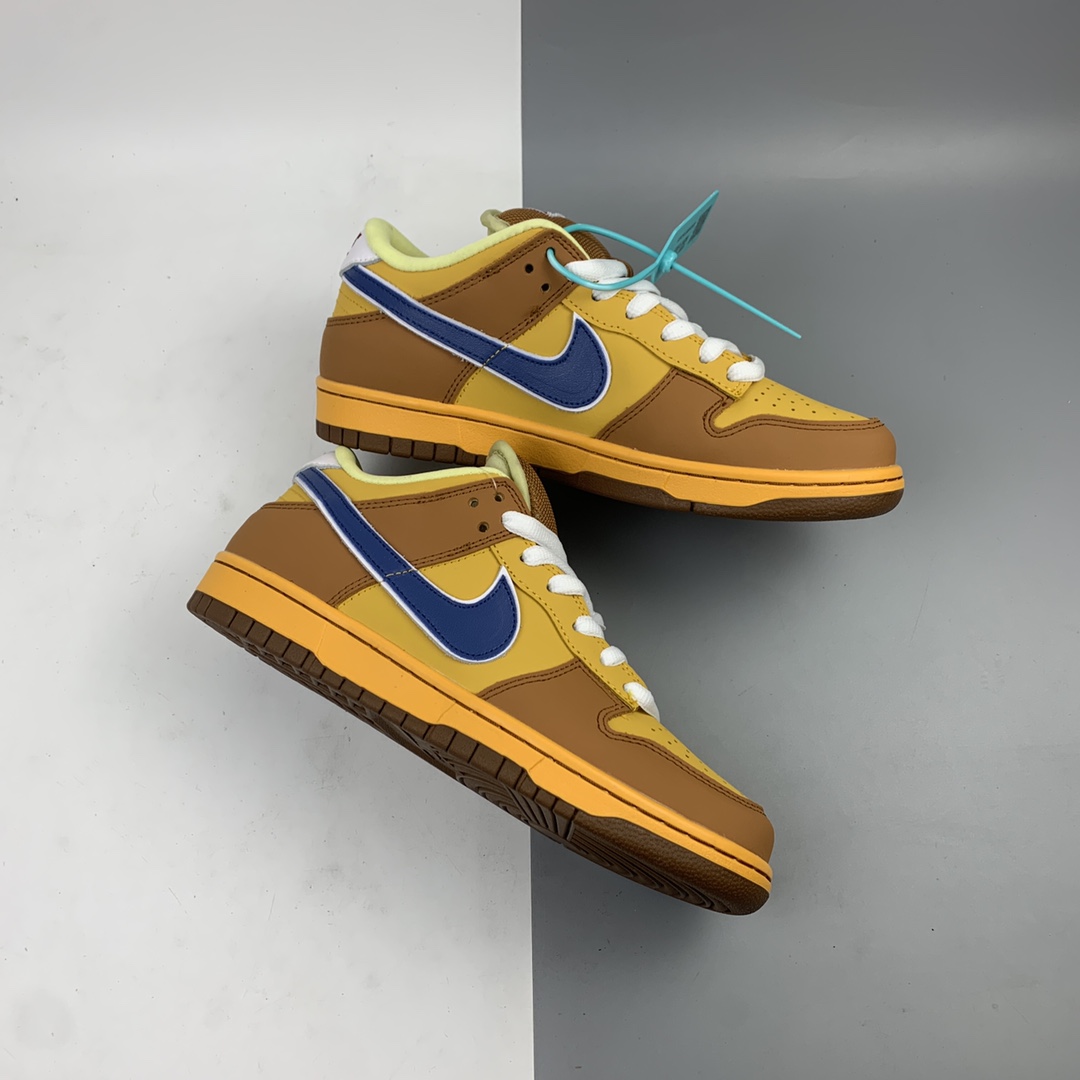 260 Nk  Dunk Low ” Newcastle Brown Ale ” 超限量配色 纽斯卡尔 扣篮系列低帮休闲运动滑板板鞋 313170-741