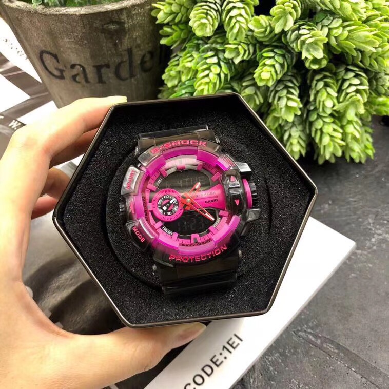 💰90
配送手提袋 礼品盒 铁盒 证书 说明卡 全部❗】casio卡西欧G-SHOCK See thru冰韧系列 罗志祥同款  自动LED照明 世界时间 每日闹钟 秒表功能 带包装！继冰川系列之后呢，卡西欧冰韧系列简直简直不要太好看。强烈安利啊！！！满满都是清爽。