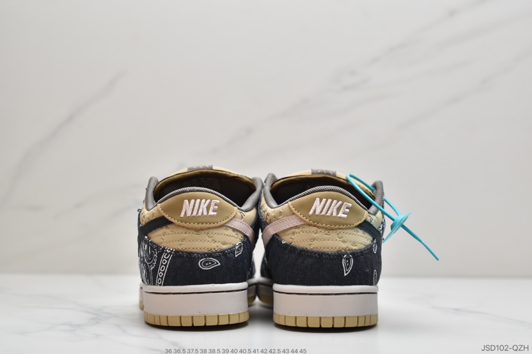 200 公司级 可撕Travis Scott × SB Dunk腰花果原盒首发版本CT5053-001