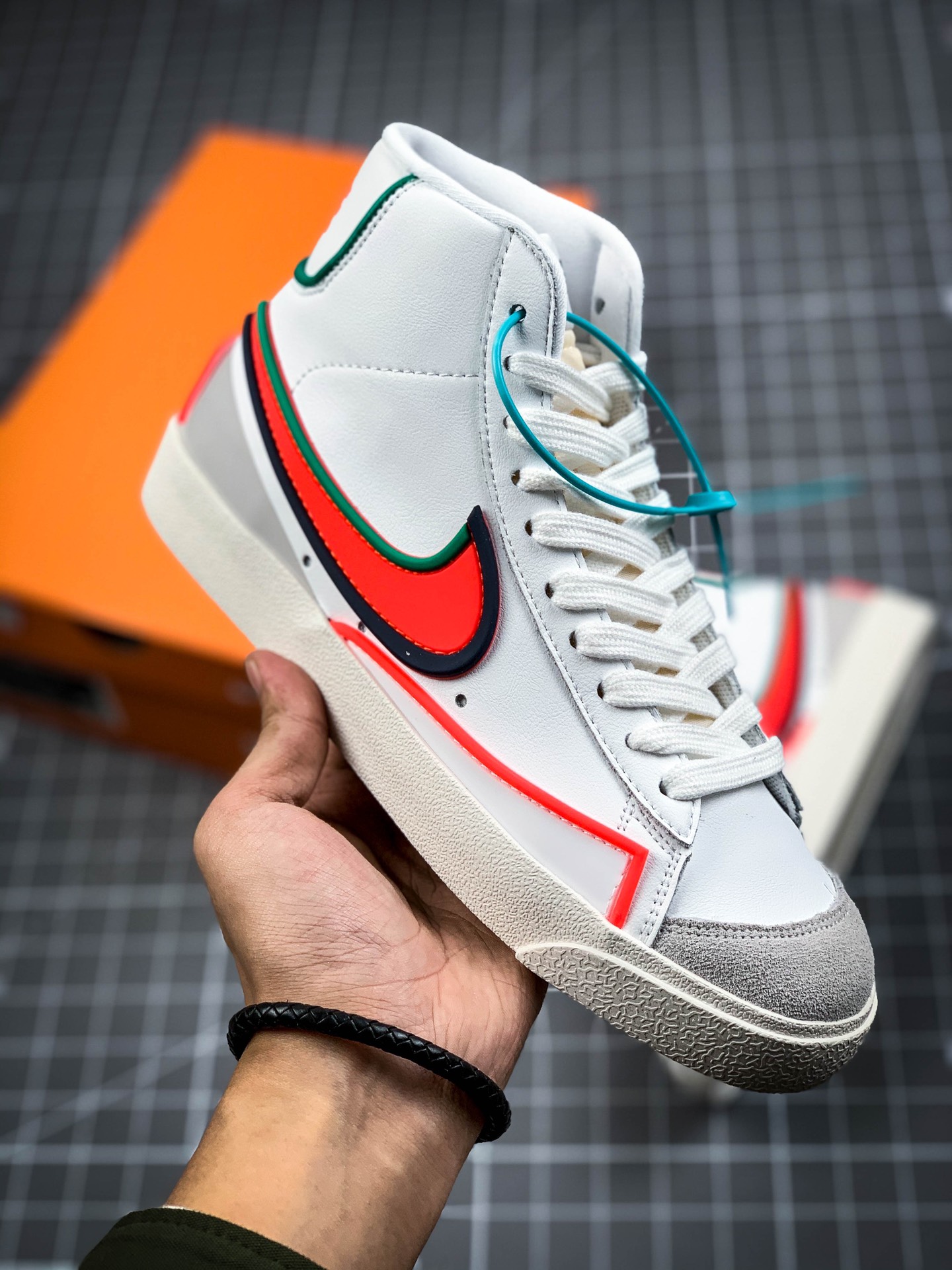 180 耐克/NIKE ZOOM BLAZER MID 开拓者高帮 百搭休闲板鞋 DC5203