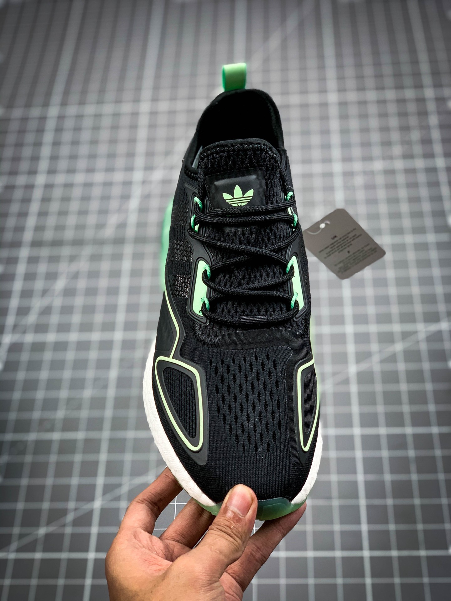 240 纯原版 新品首发新色出 阿迪达斯 Adidas Originals ZX 2K Boost 全新爆米花缓震休闲运动跑鞋 H67935