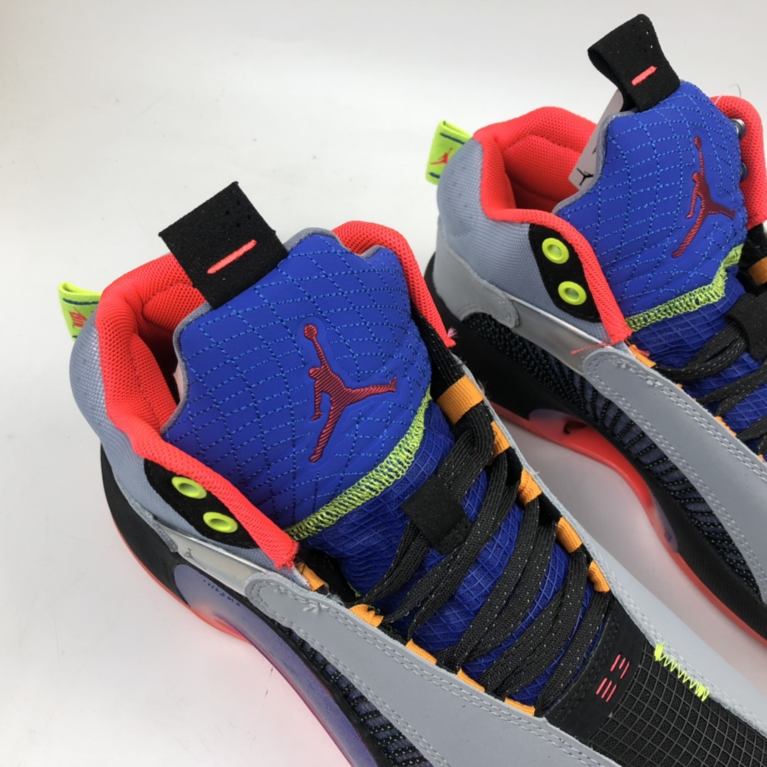 260 Air Jordan XXXV SP-TP PF”DNA”AJ35代中帮镂空缓震科技休闲运动篮球鞋 DC1493-001