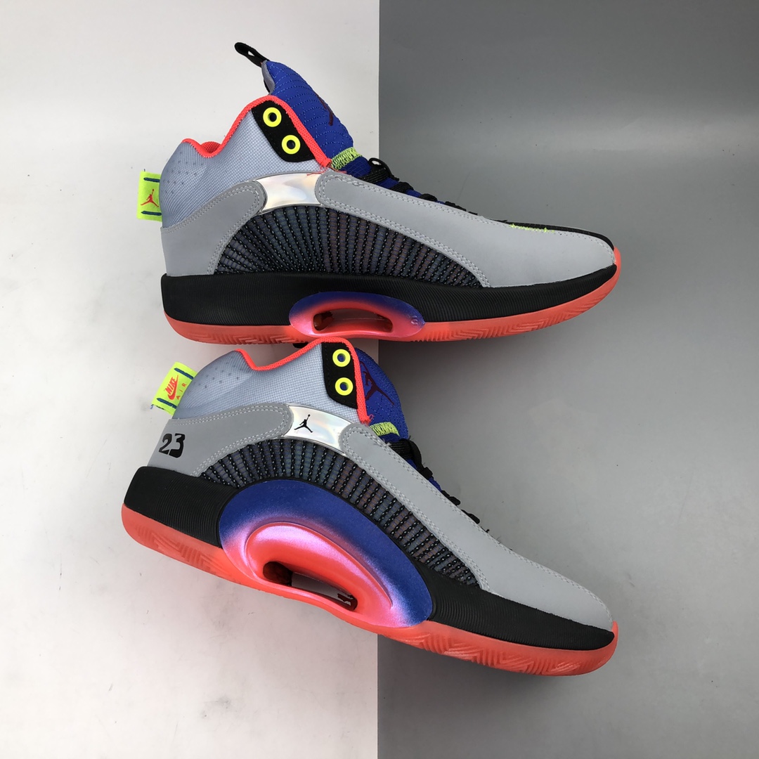 260 Air Jordan XXXV SP-TP PF”DNA”AJ35代中帮镂空缓震科技休闲运动篮球鞋 DC1493-001
