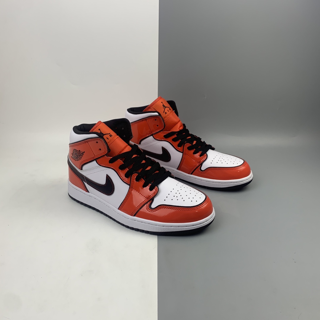 240 Air Jordan 1 Mid AJ1 乔1 中帮百搭休闲运动板鞋 DD6834-802