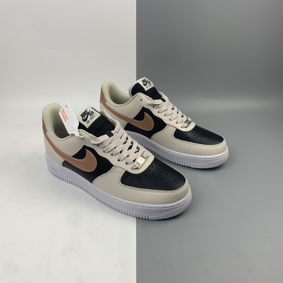 200 Nk Air Force 1'07 Low 秋茶珍珠奶茶空军一号低帮休闲板鞋 DB5080-200