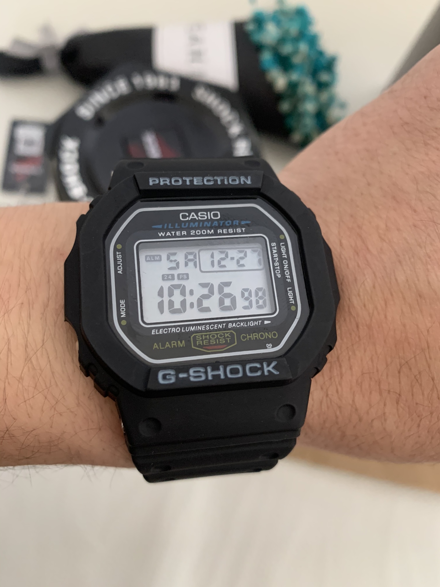 Casio generación envío gratis 5600 cuadrado pequeño 1 fotos reales