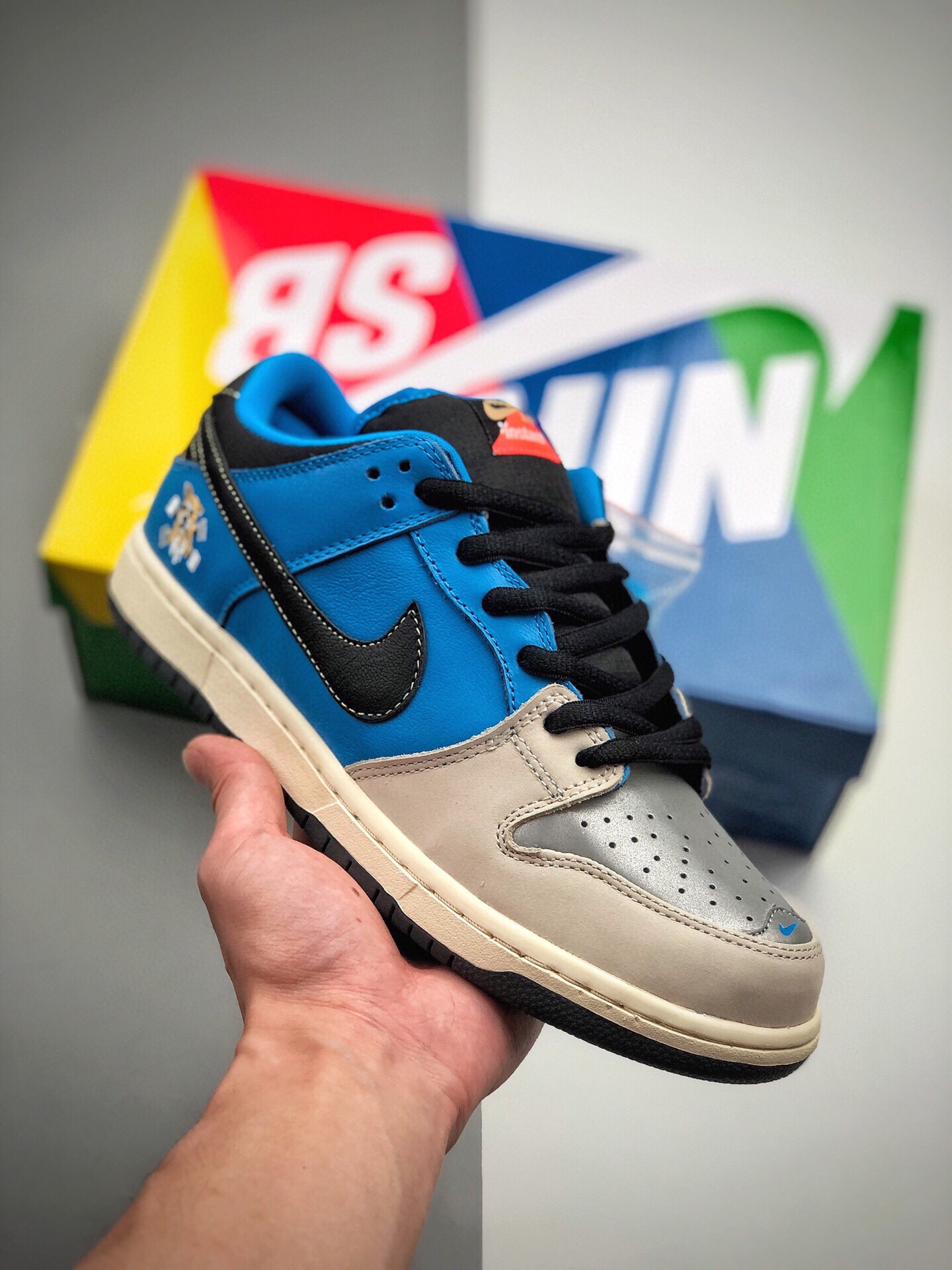 特价240 耐克 Nike SB Dunk Low 联名扣篮系列复古低帮休闲运动滑板板鞋CZ5128-400