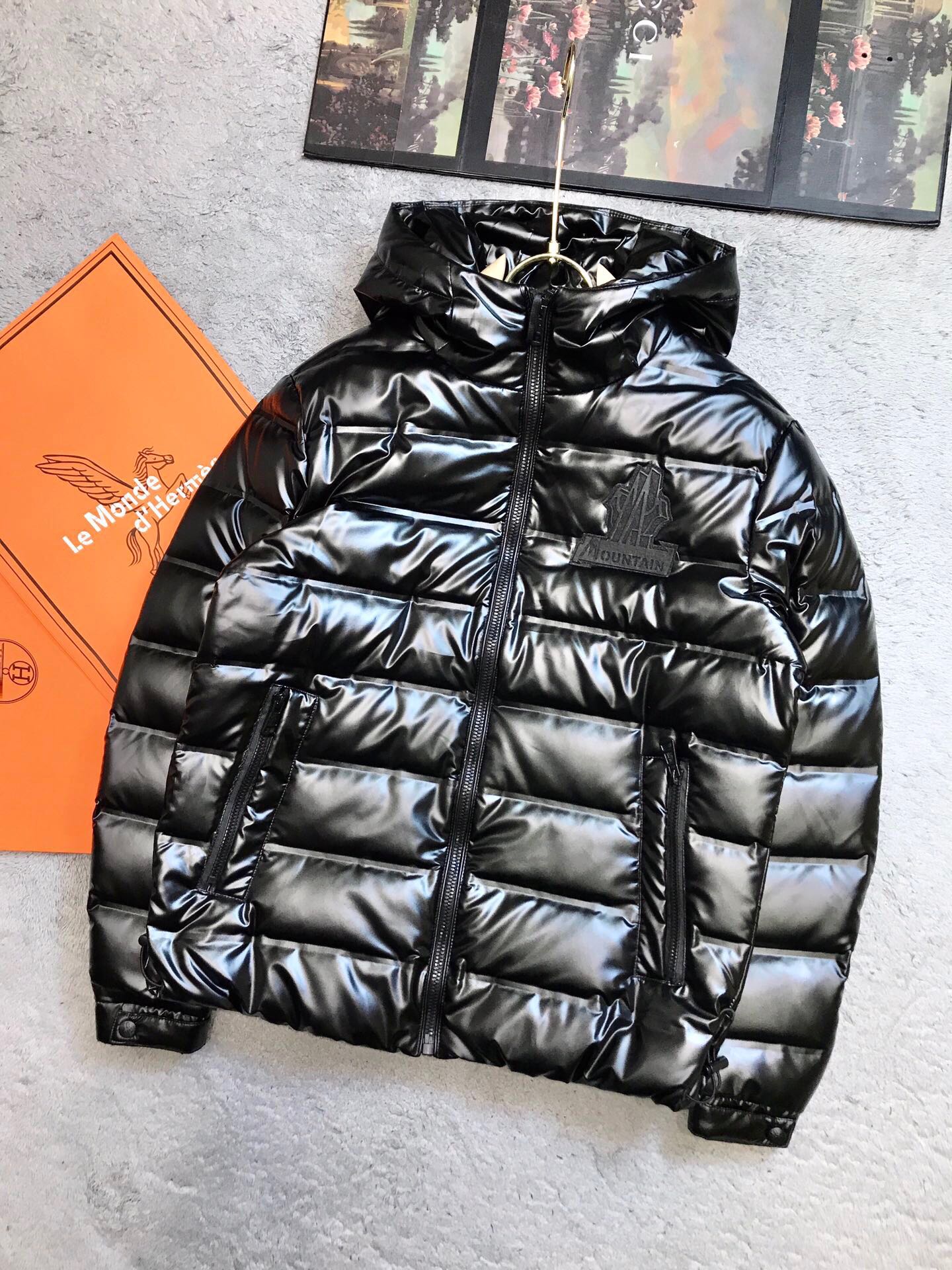 Moncler Fake
 Clothing Down Jacket White Polyester Duck Down Winter Collection Fashion Casual