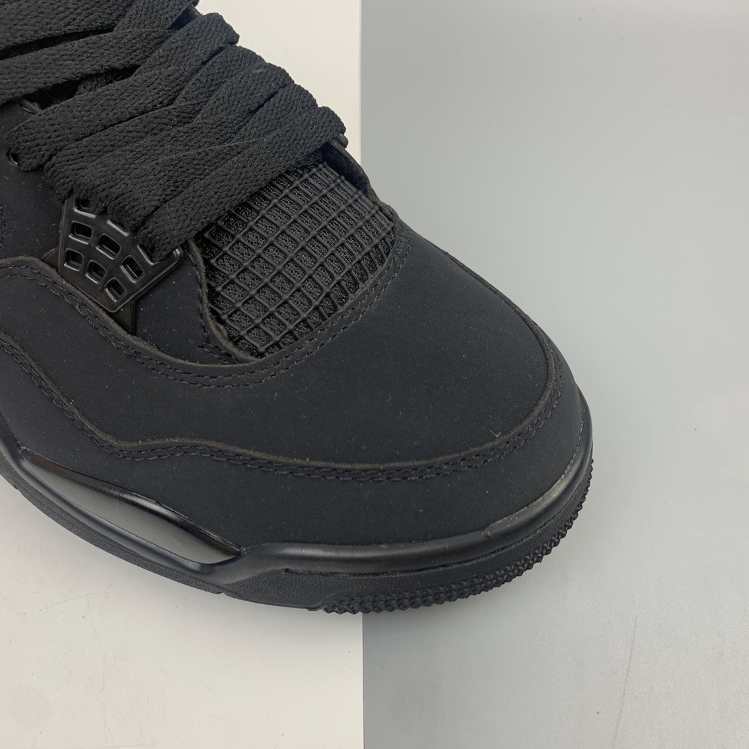 360 Air Jordan 4 Retro “Black Cat” aj4黑武士 /黑猫 CU1110-010
