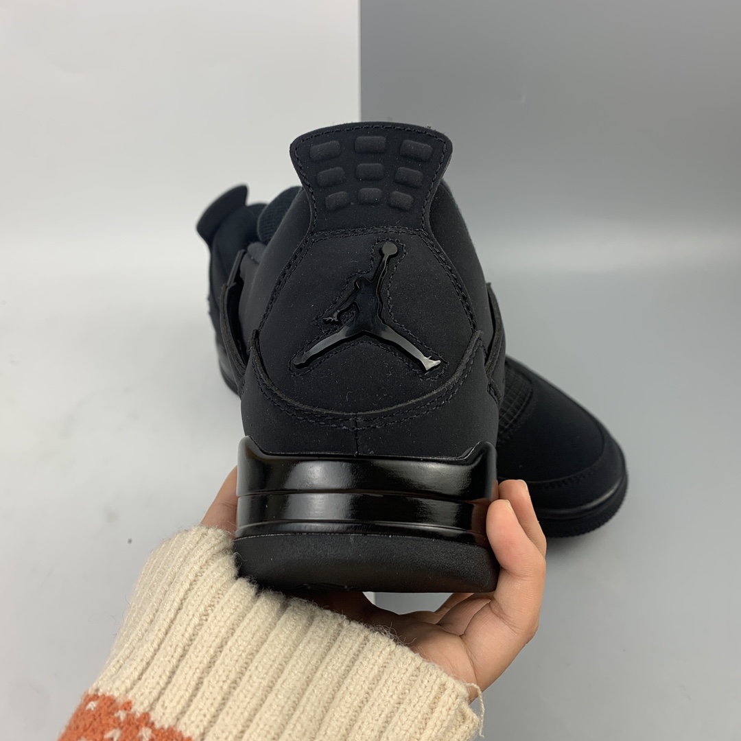 360 Air Jordan 4 Retro “Black Cat” aj4黑武士 /黑猫 CU1110-010