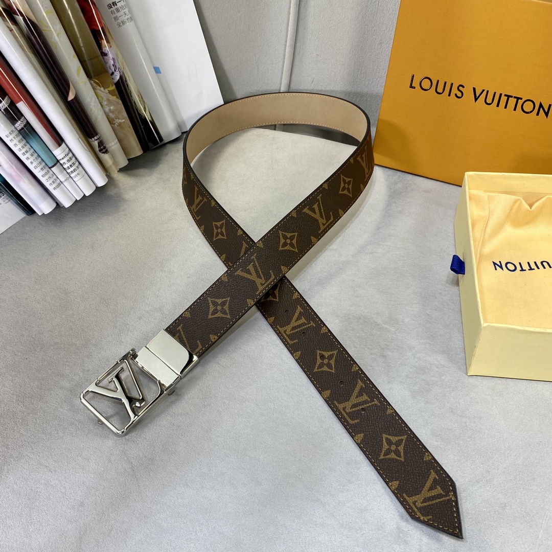 Louis Vuitton Belts High Quality Designer
 Men Canvas