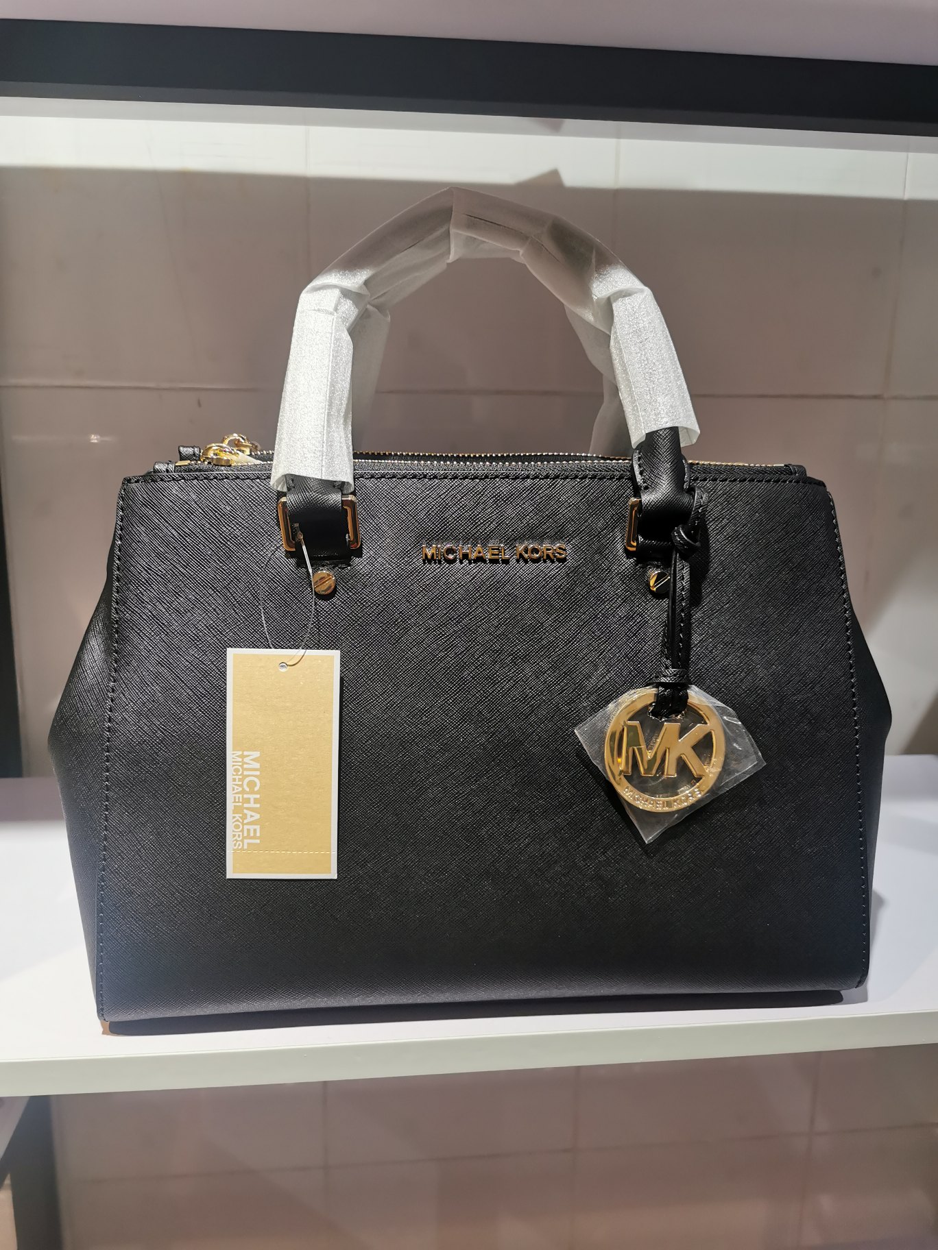 Michael Kors 中号 杀手包黑色