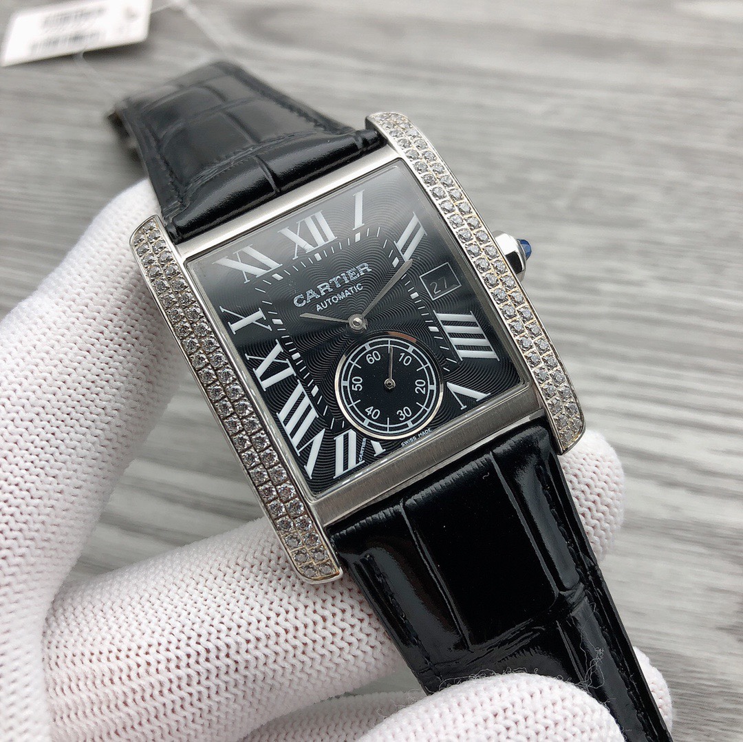 卡地亚-Cartler 坦克シリーズ 男士全自動腕表 40mm