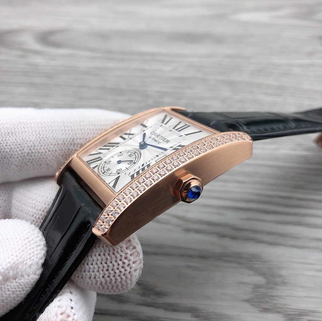 卡地亚-Cartler 坦克シリーズ 男士全自動腕表 40mm