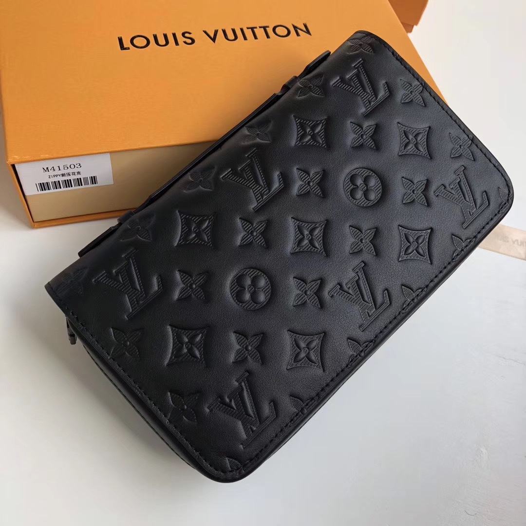Louis Vuitton Wallet Calfskin Cowhide M41503