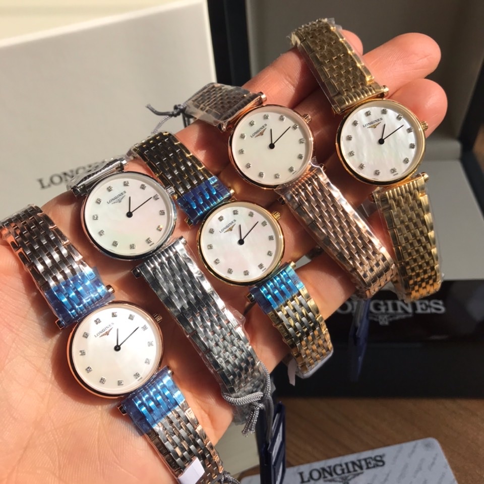 Longines 浪琴嘉岚贝壳表盘超薄女表