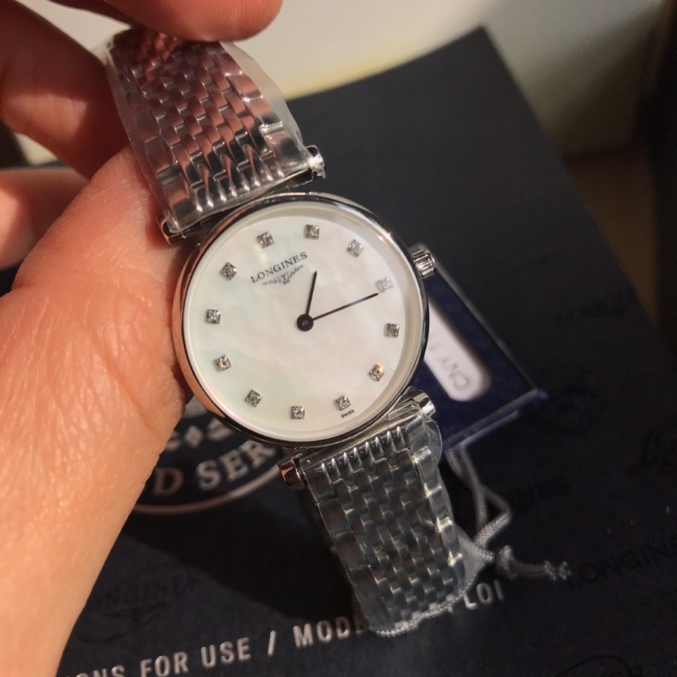 Longines 浪琴嘉岚贝壳表盘超薄女表