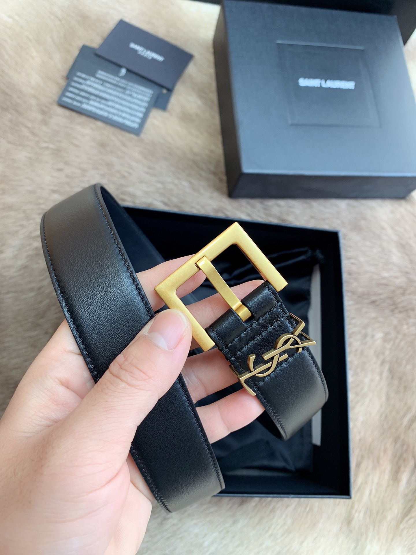 New Launch: Genuine Italian Leather Women’s Belt, 3.0 cm Wide, Exquisite Design - 图片 3