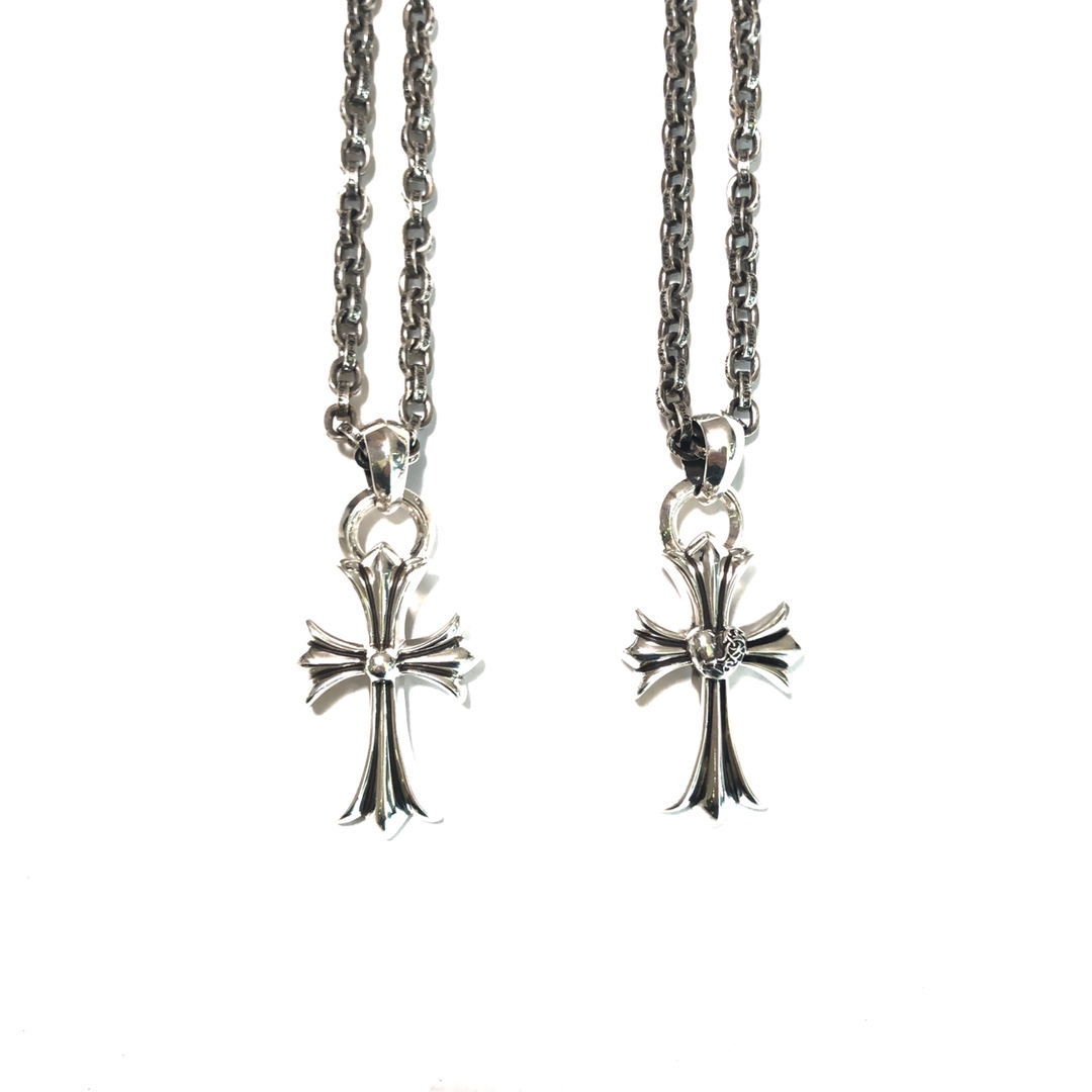 Chrome Hearts 𝐂𝐡𝐫𝐨𝐦𝐞 𝐡𝐞𝐚𝐫𝐭𝐬 克罗心项链