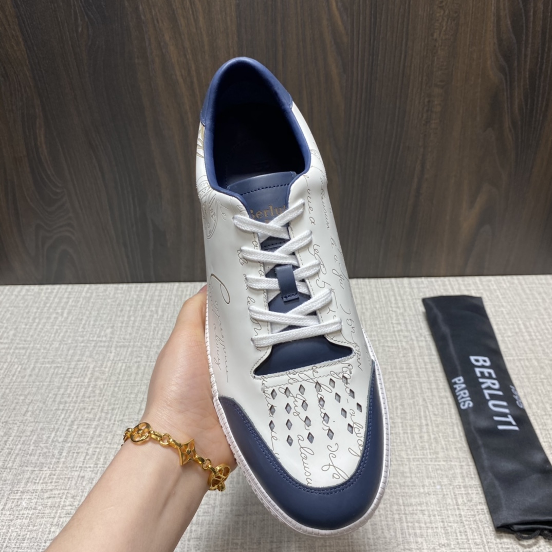 💋 💍 新色 BERLU** 布鲁提 定制款系列 长期供货 PLAYTIME PALERMO 男款运动鞋