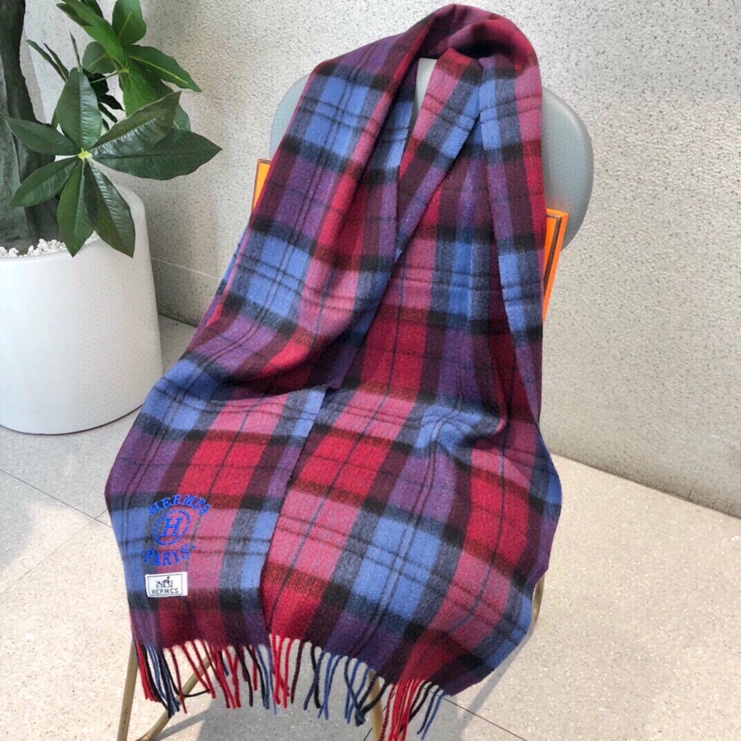 爱马仕男女同款围巾且买且珍惜羊绒款都