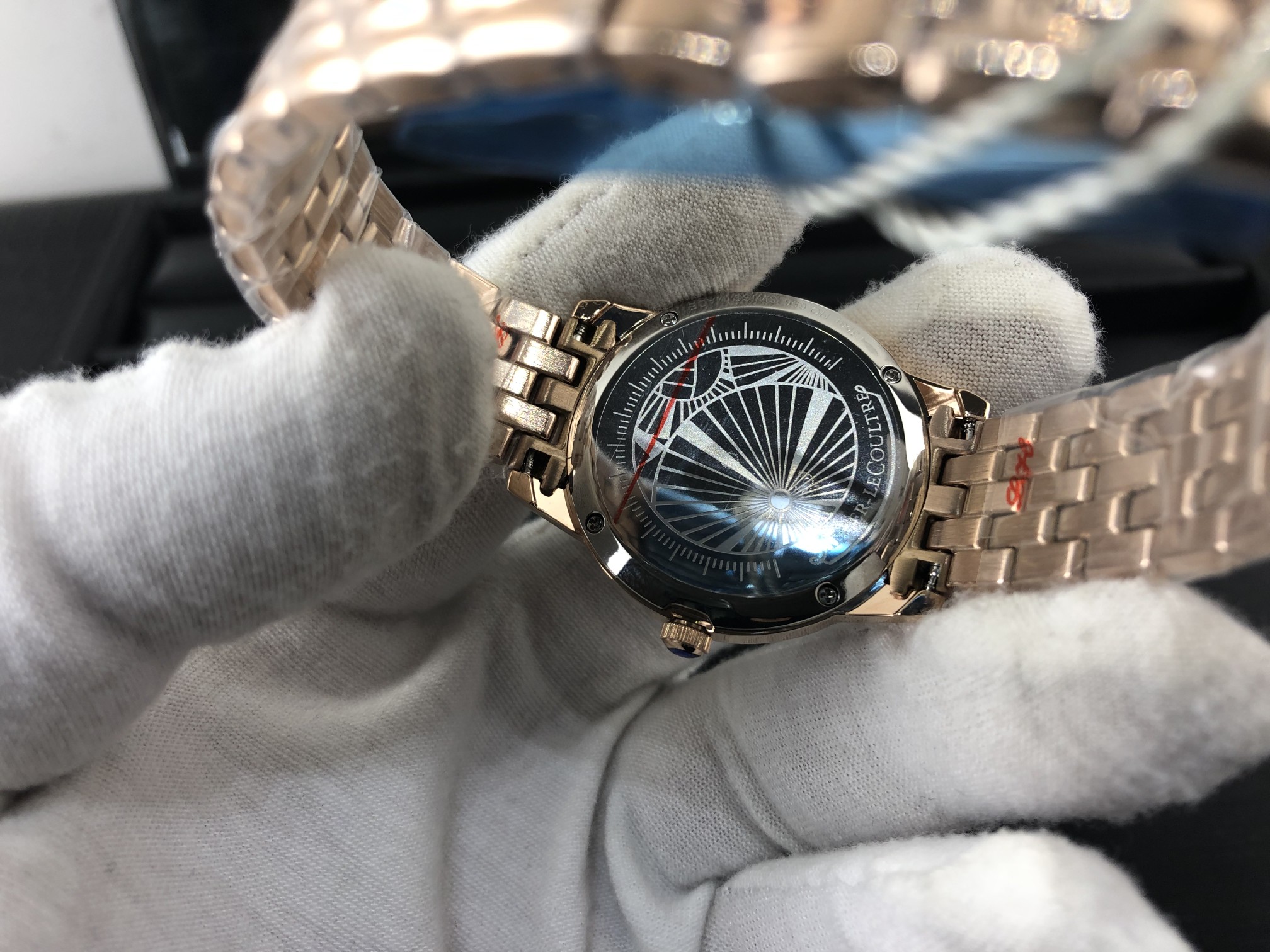 Cartier 皇家 积家约会系列月相全玫瑰金女表