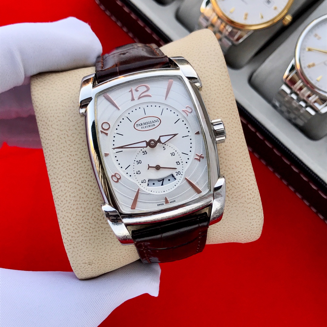 Palmer Johnny PARRMLGIANI Men’s Watch: Elegant Design with Automated Machinery and Steel Materials - 图片 2