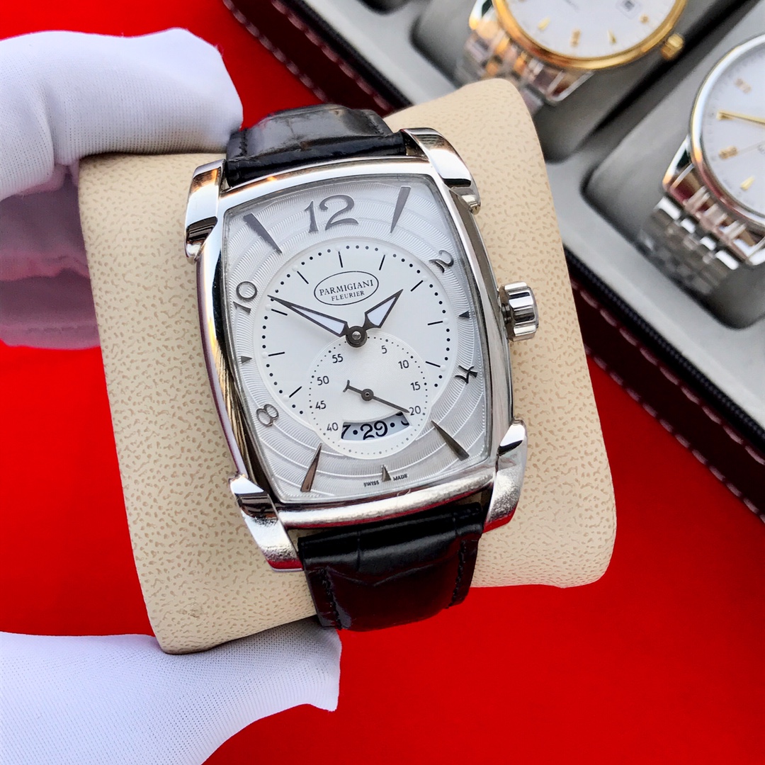 Palmer Johnny PARRMLGIANI Men’s Watch: Elegant Design with Automated Machinery and Steel Materials - 图片 3