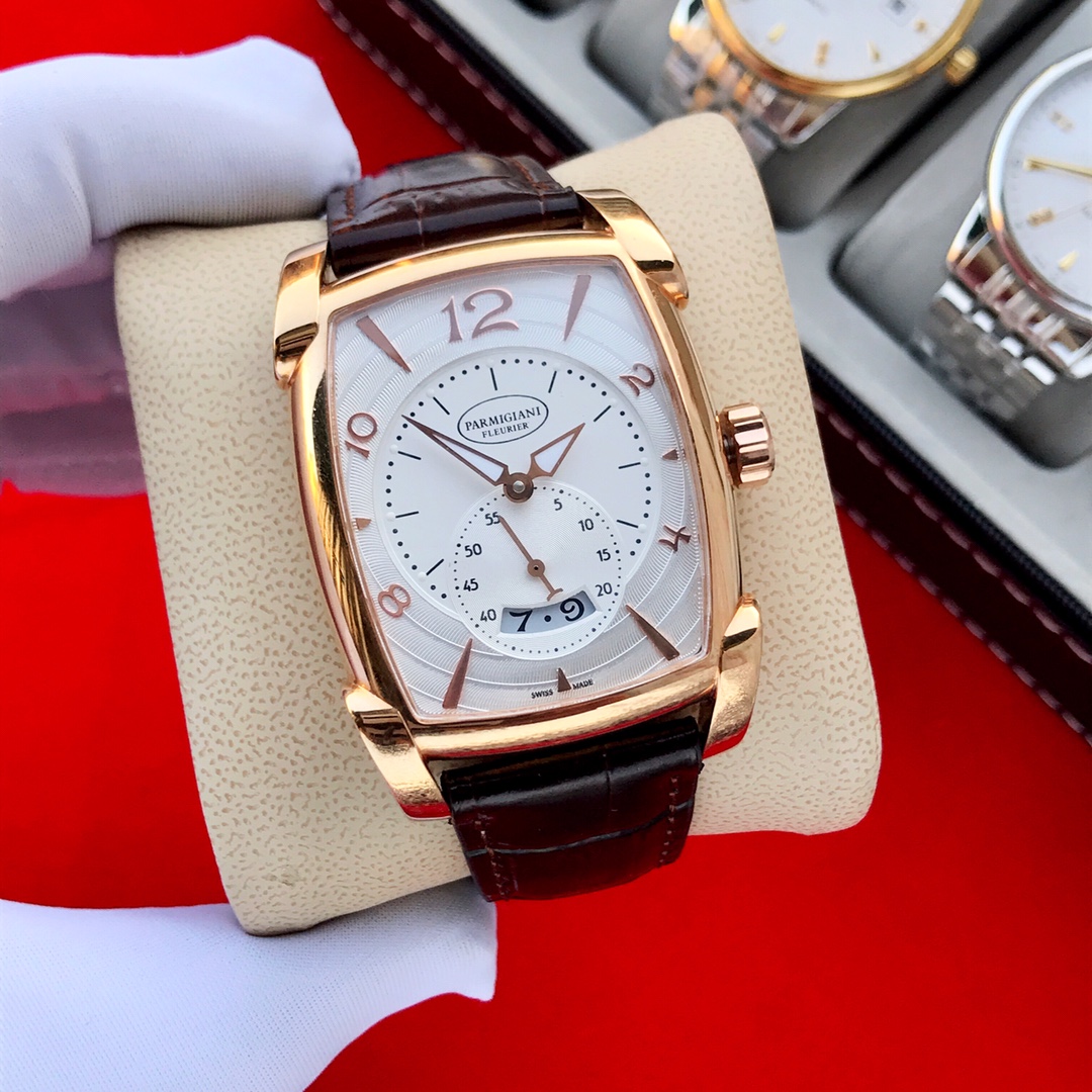 Palmer Johnny PARRMLGIANI Men’s Watch: Elegant Design with Automated Machinery and Steel Materials - 图片 5