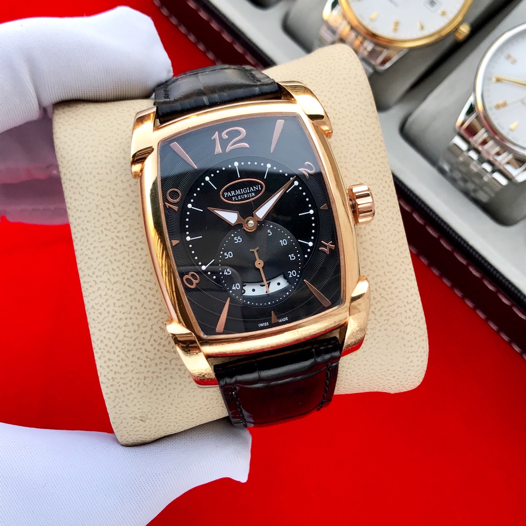 Palmer Johnny PARRMLGIANI Men’s Watch: Elegant Design with Automated Machinery and Steel Materials - 图片 6