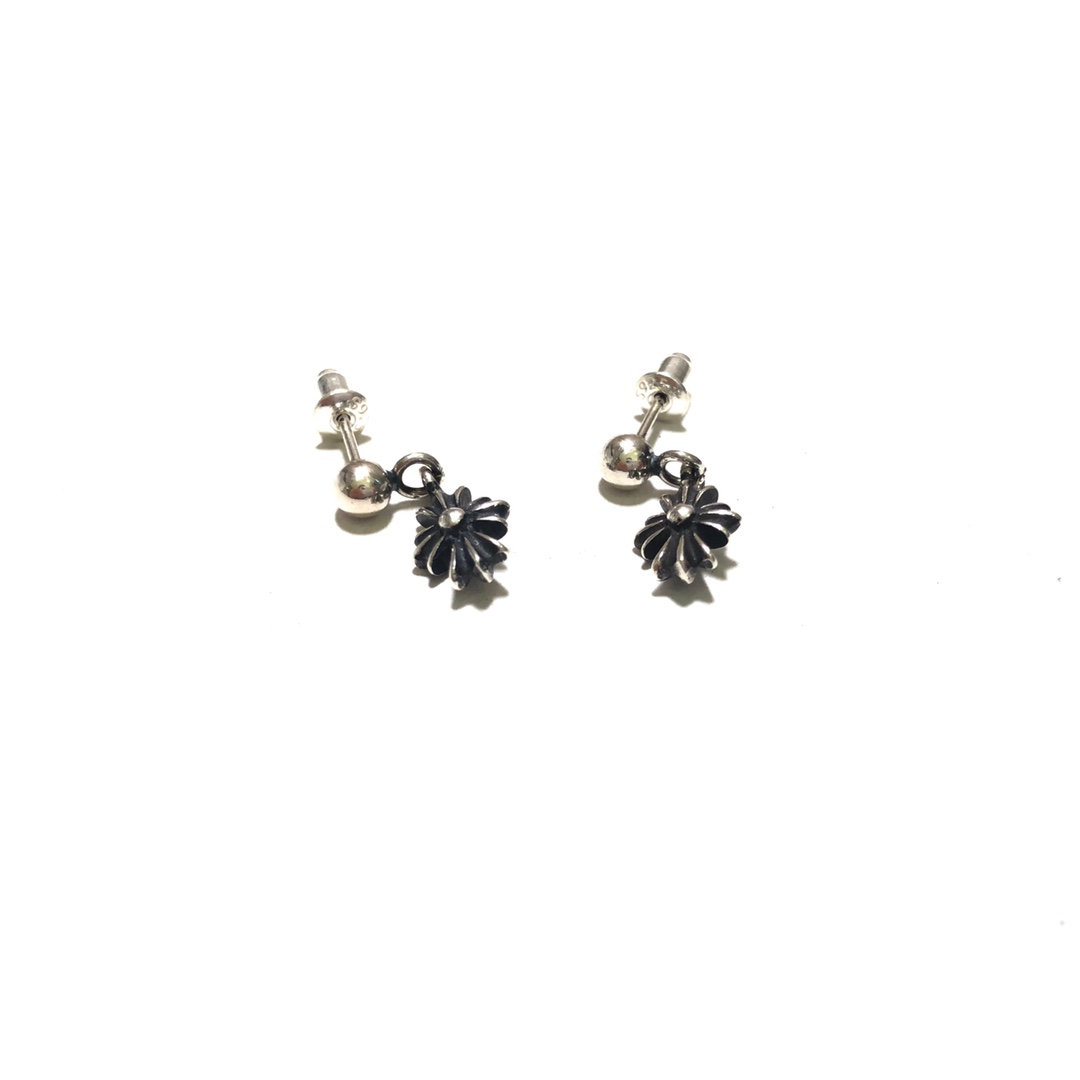 Chrome Hearts Jewelry Earring Black 925 Silver