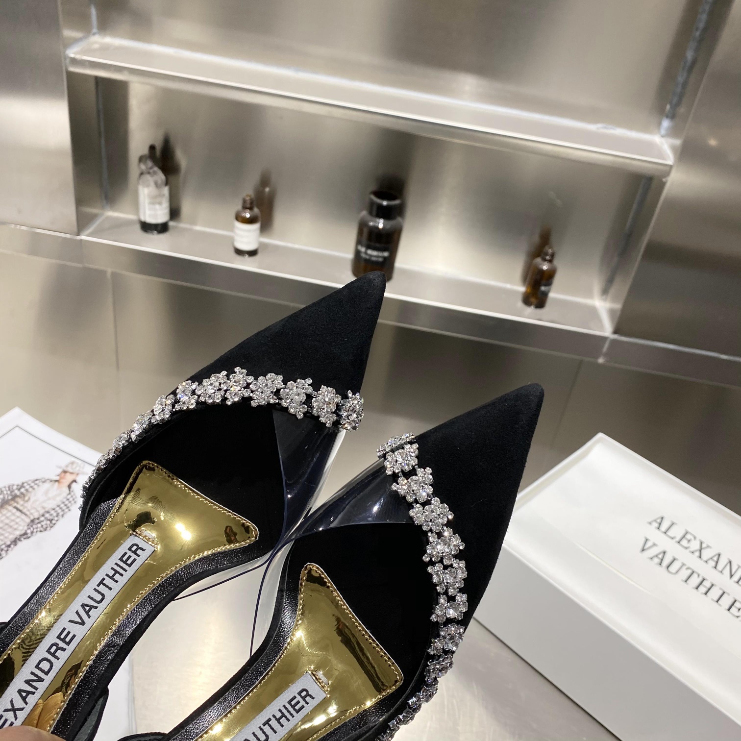 2021 Crystal Sole Water-Drive High Heels by Alexandre Vauthie - 图片 3