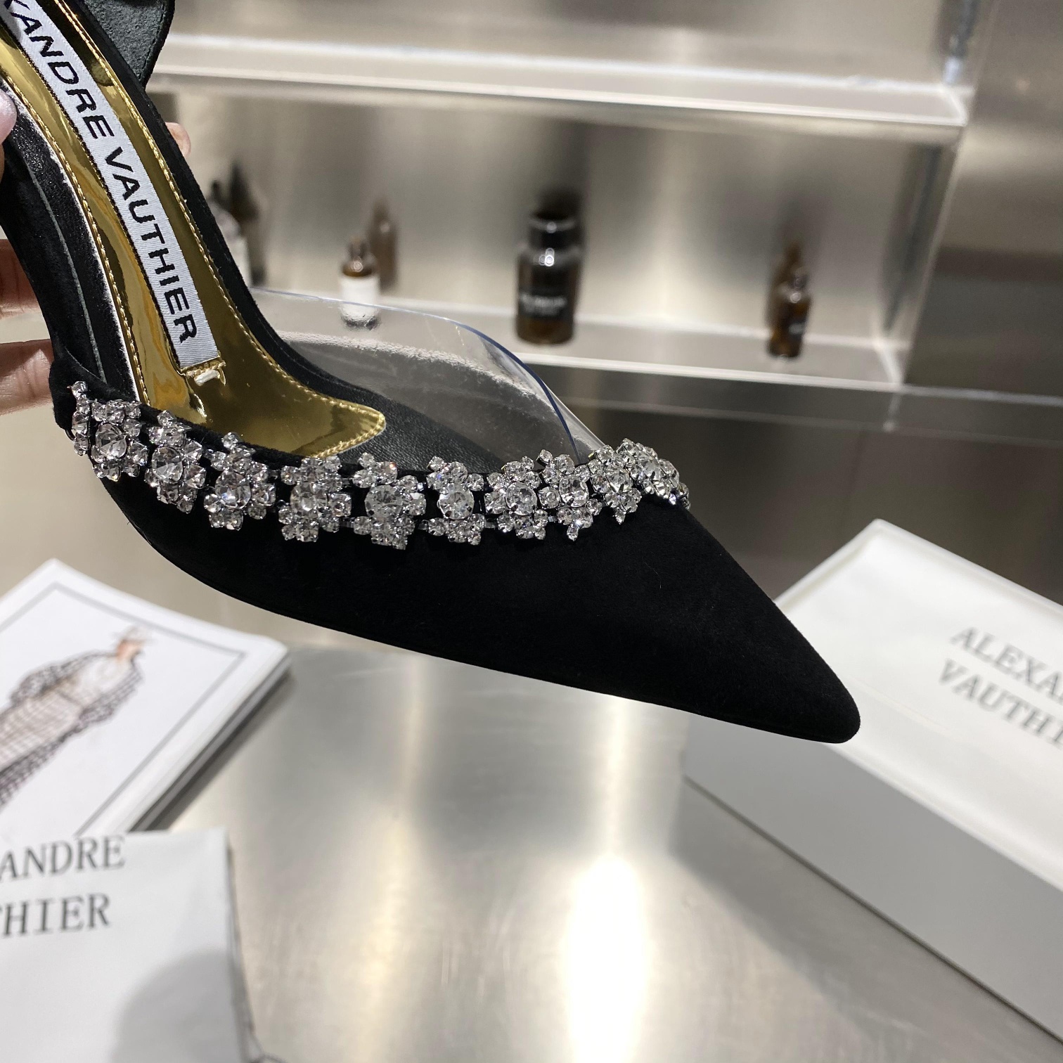 2021 Crystal Sole Water-Drive High Heels by Alexandre Vauthie - 图片 4